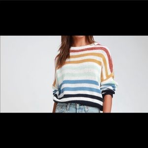 Lulus striped sweater!
